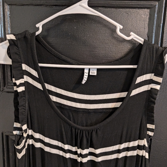 Elle dress black white - Picture 4 of 11